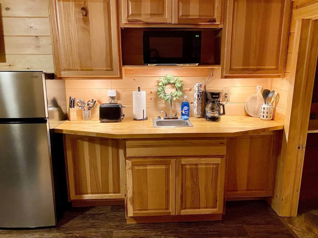 The Buck Shack Kitchenette