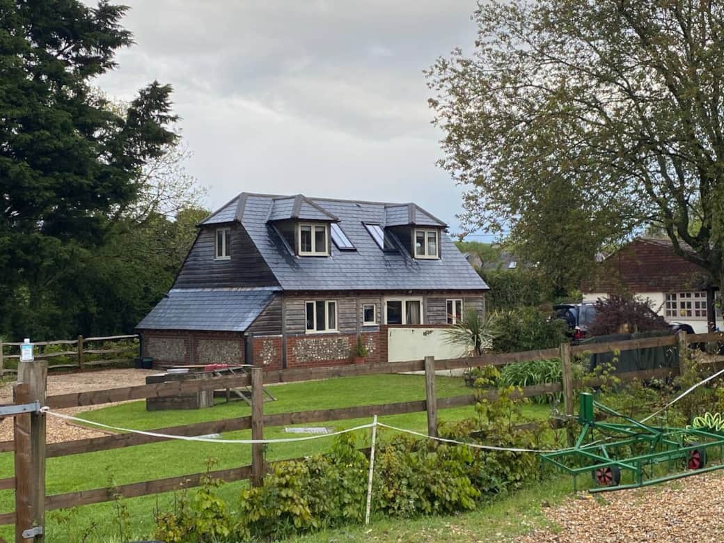 View from the stable area