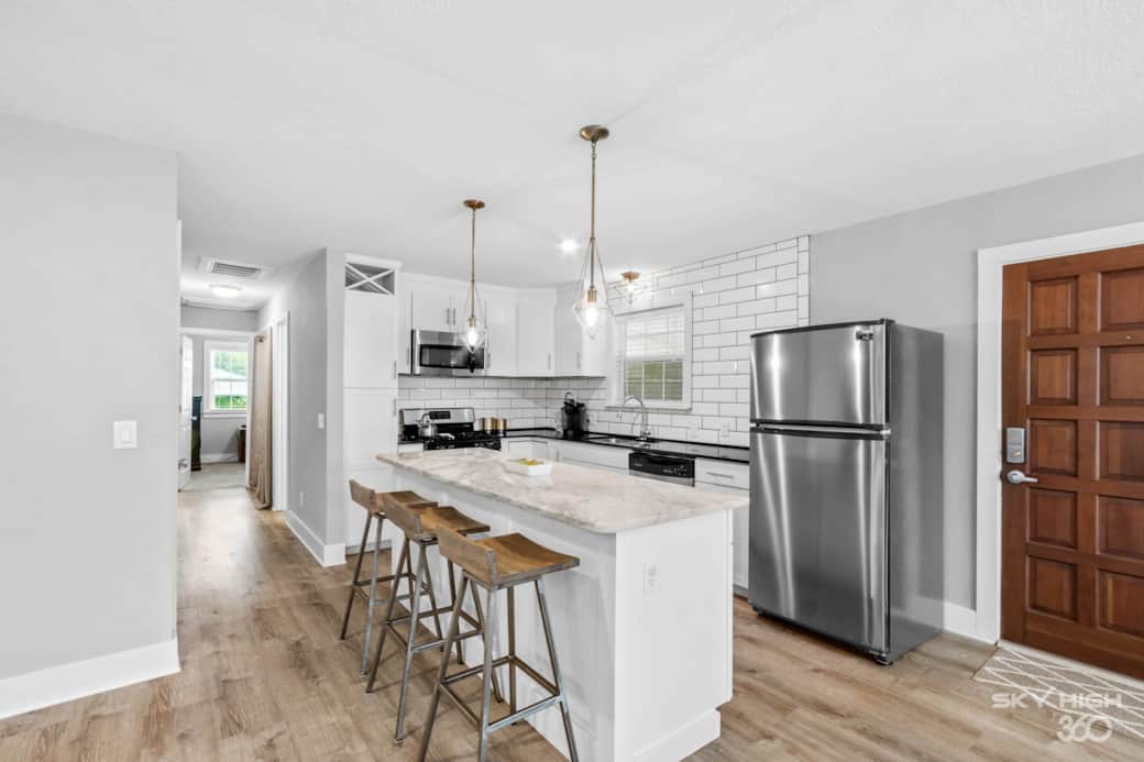 This kitchen is made for cooking.