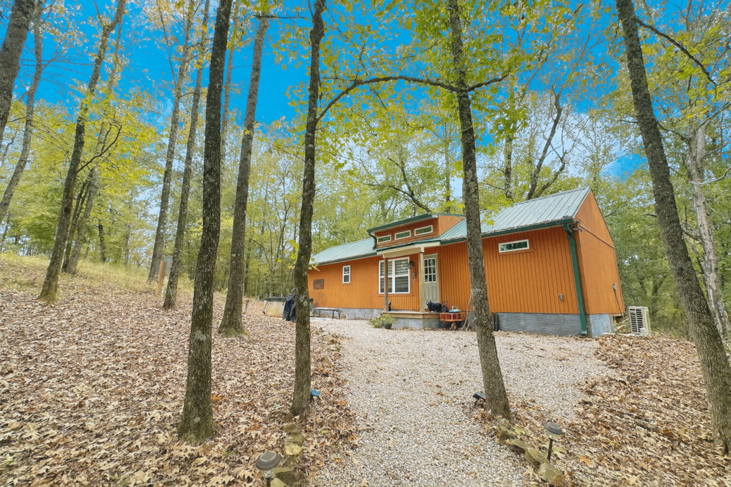 The hideaway cabin exterior lakeside memories