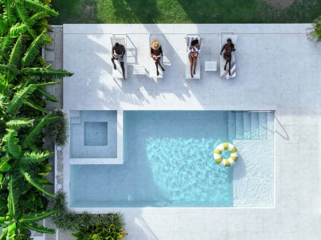 Ariel View of the Pool