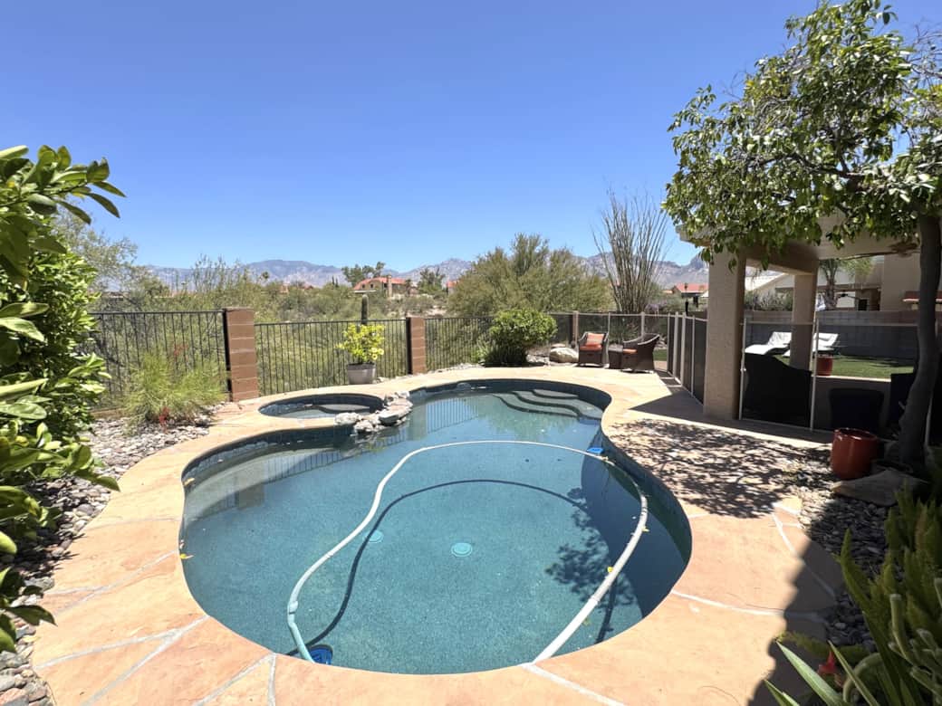 Heated Pool and Spa with Open Desert and Mountain Views