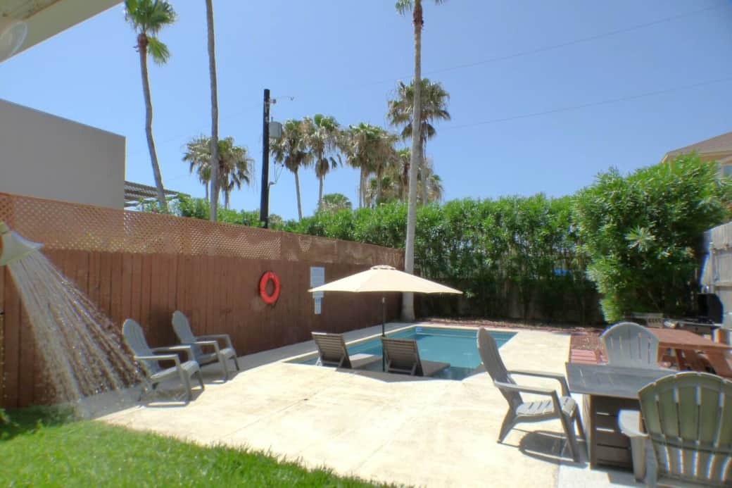 Beautiful private pool and backyard for family fun!