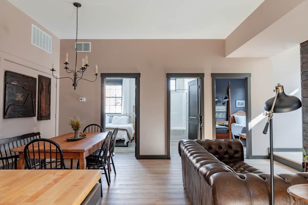 2 South Barn Burner Kitchen Living Dining Landscape