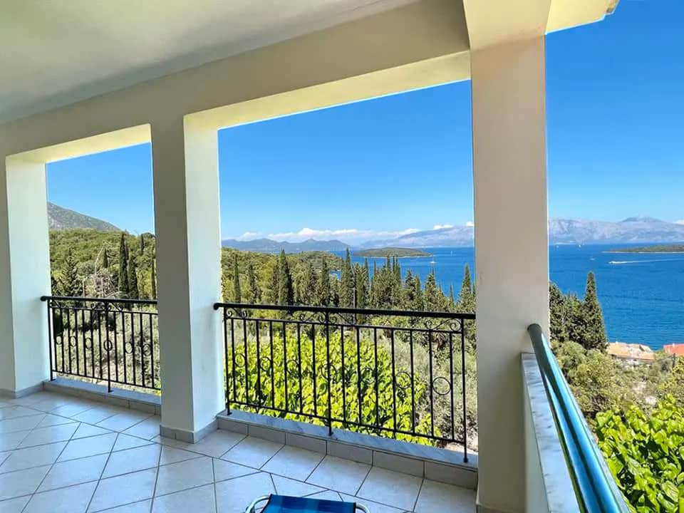 Villa Evgenia Lefkada - Appartement 4 - Loggia du séjour