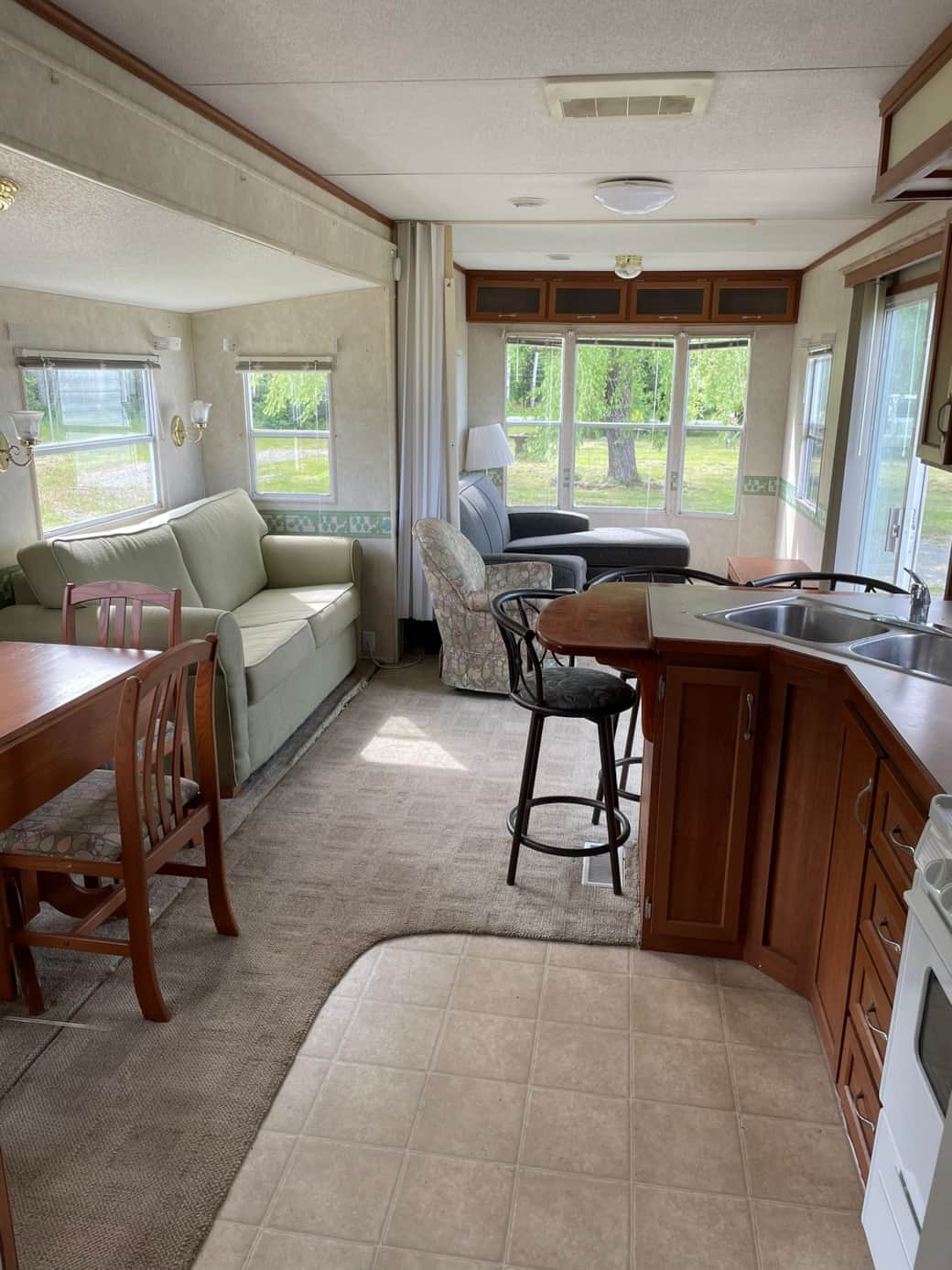 Living plus Kitchen room