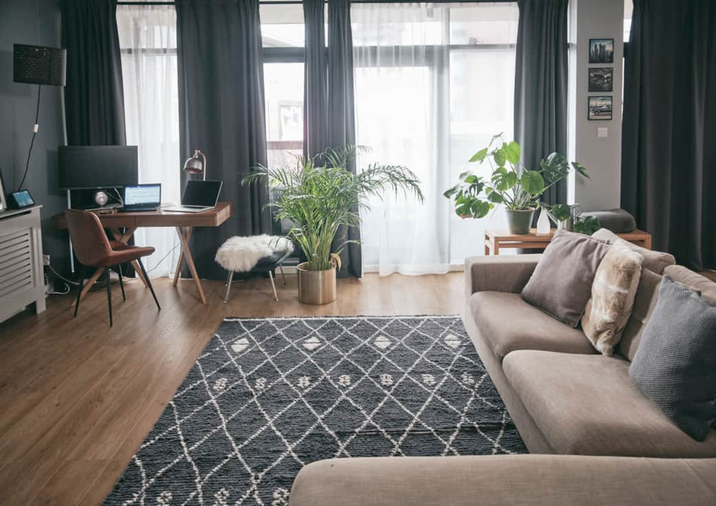 Living Room Working Area