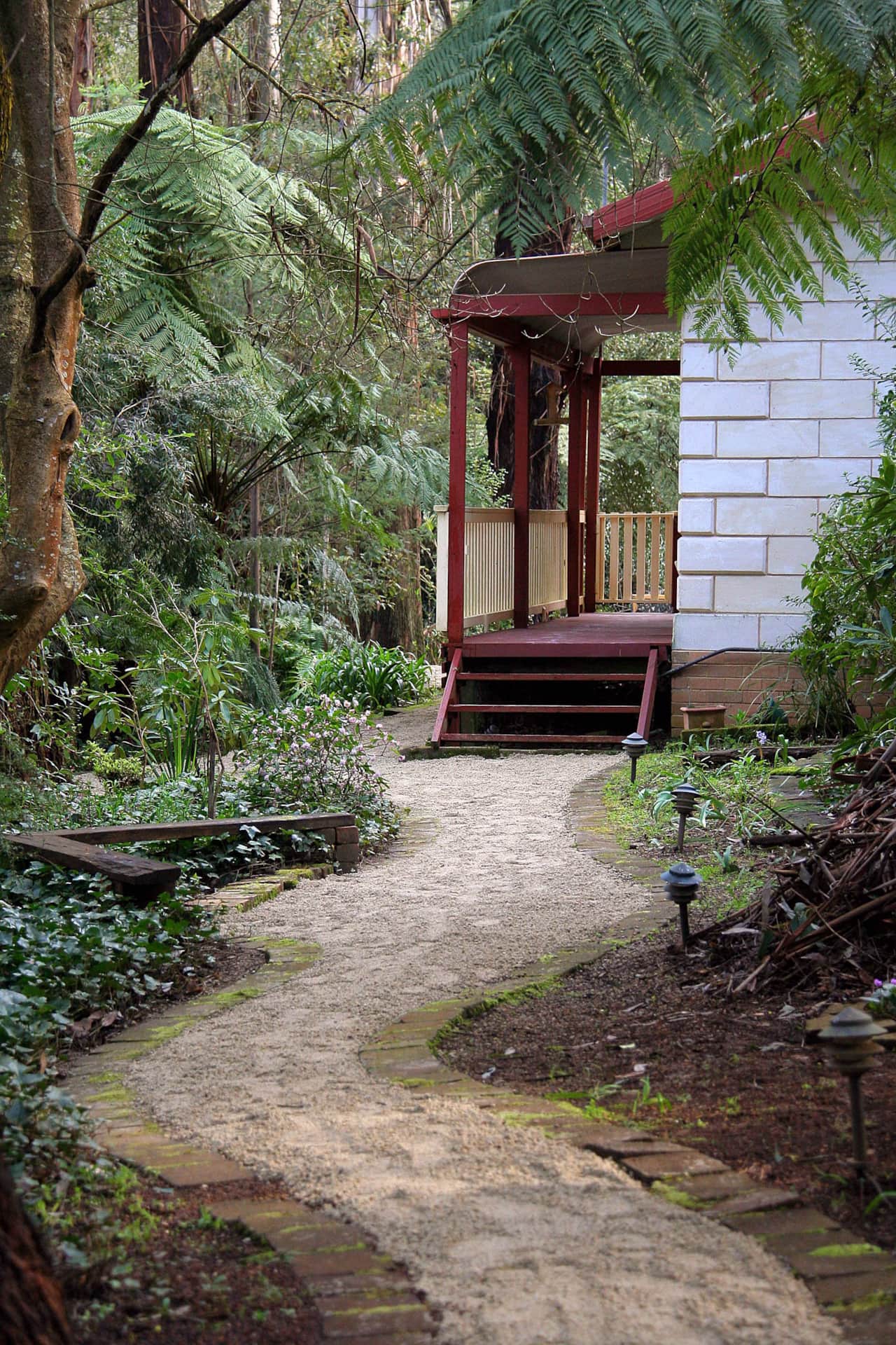 Up the garden path