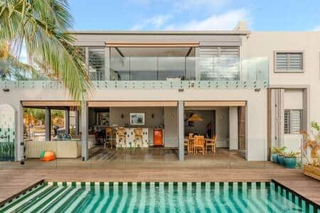 Unité en bas et piscine - unité penthouse séparée 
