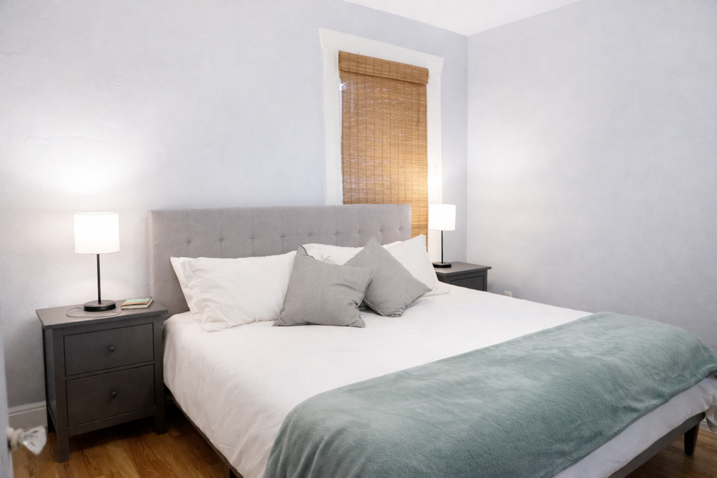 Sink into the cozy Casper King bed—consistently loved by guests