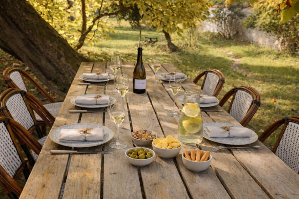 Table d'extérieur