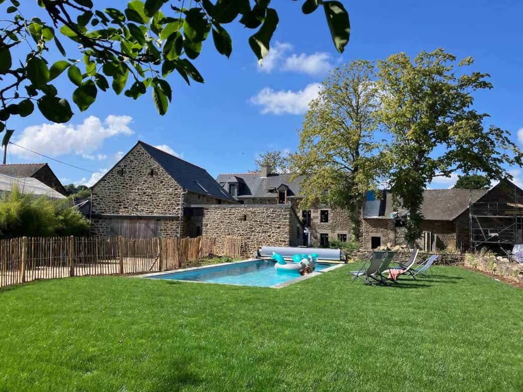 Le jardin de la piscine