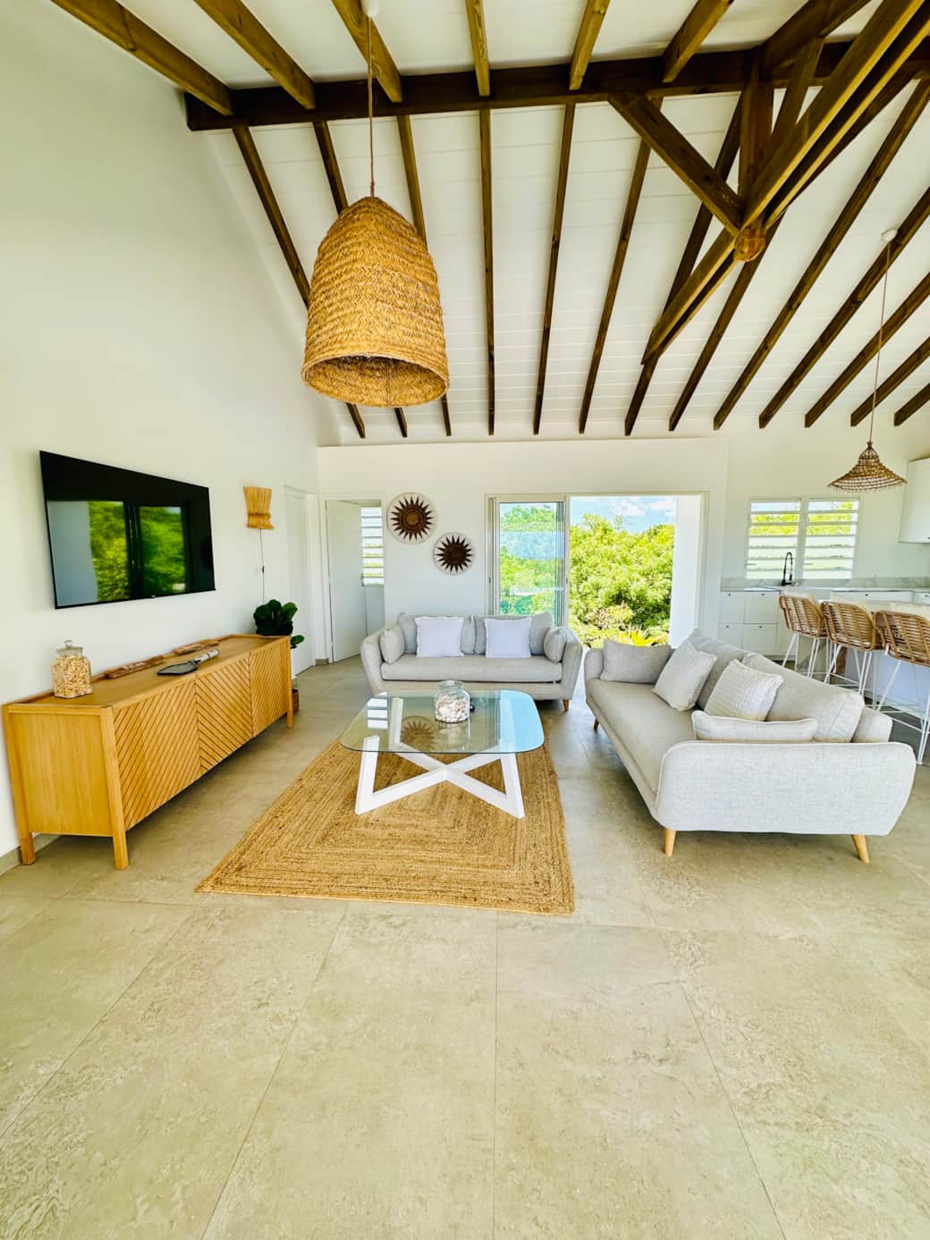 SXM Low Land Maison Tropical Heaven salon 2