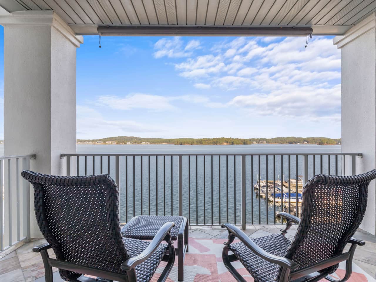 View From Private Balcony