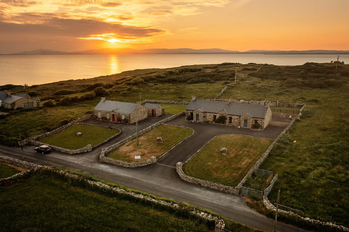 Creevy Cottages in Ballyshannon, Ireland