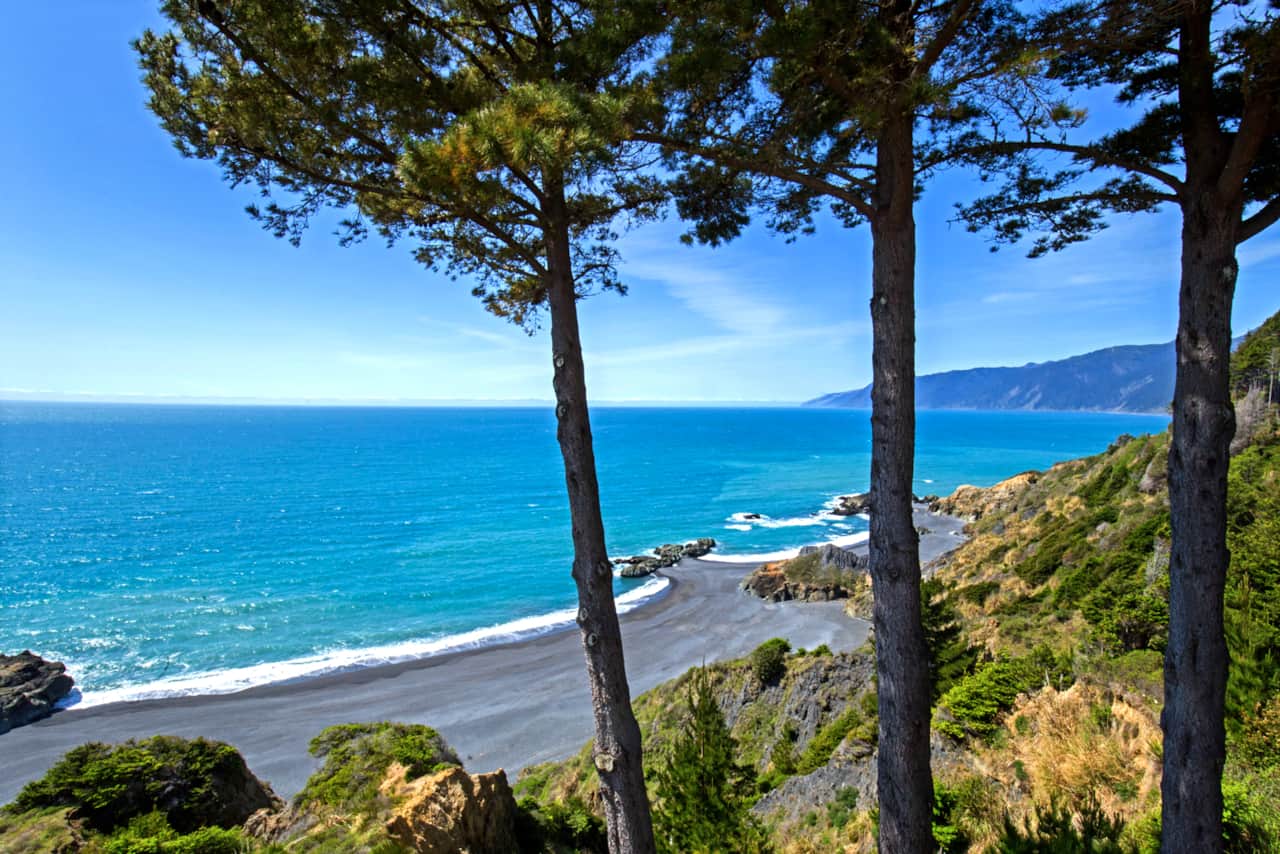 View from unit Breathtaking in Shelter Cove CA