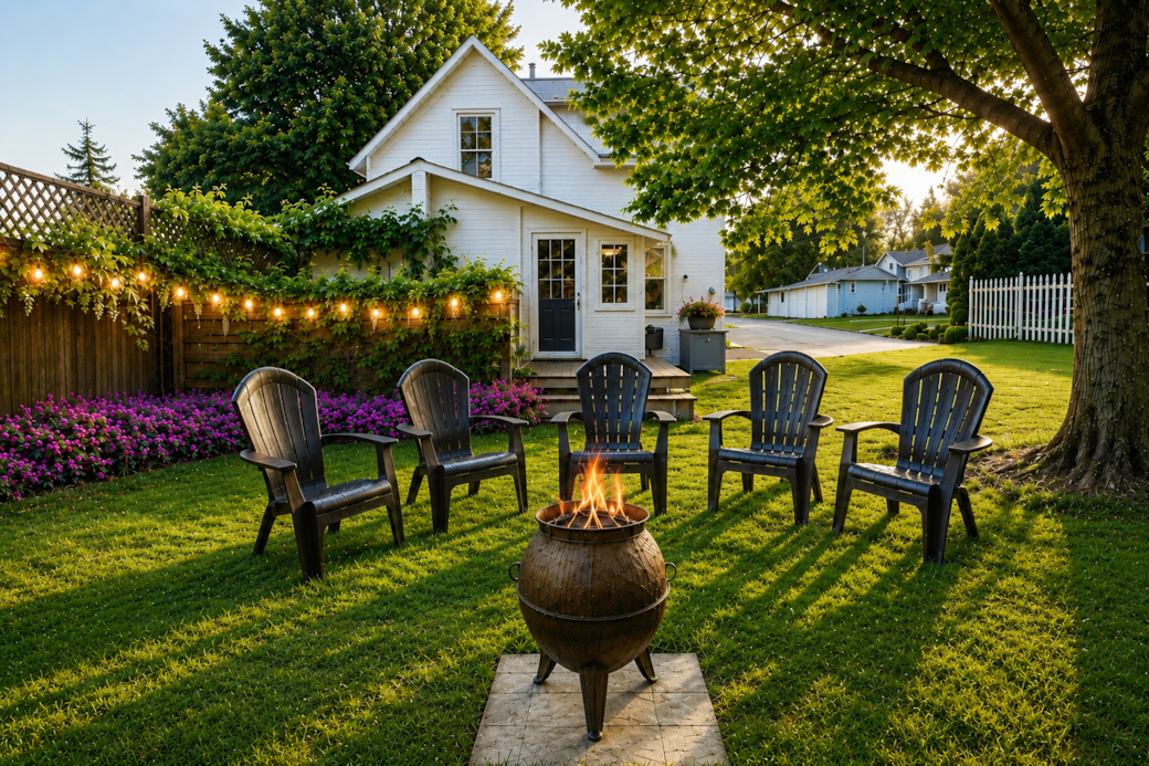 Your private Wellington Cottage backyard retreat - gather around the chiminea after a day exploring. Your private Wellington Cottage backyard retreat - gather around the chiminea after a day exploring.