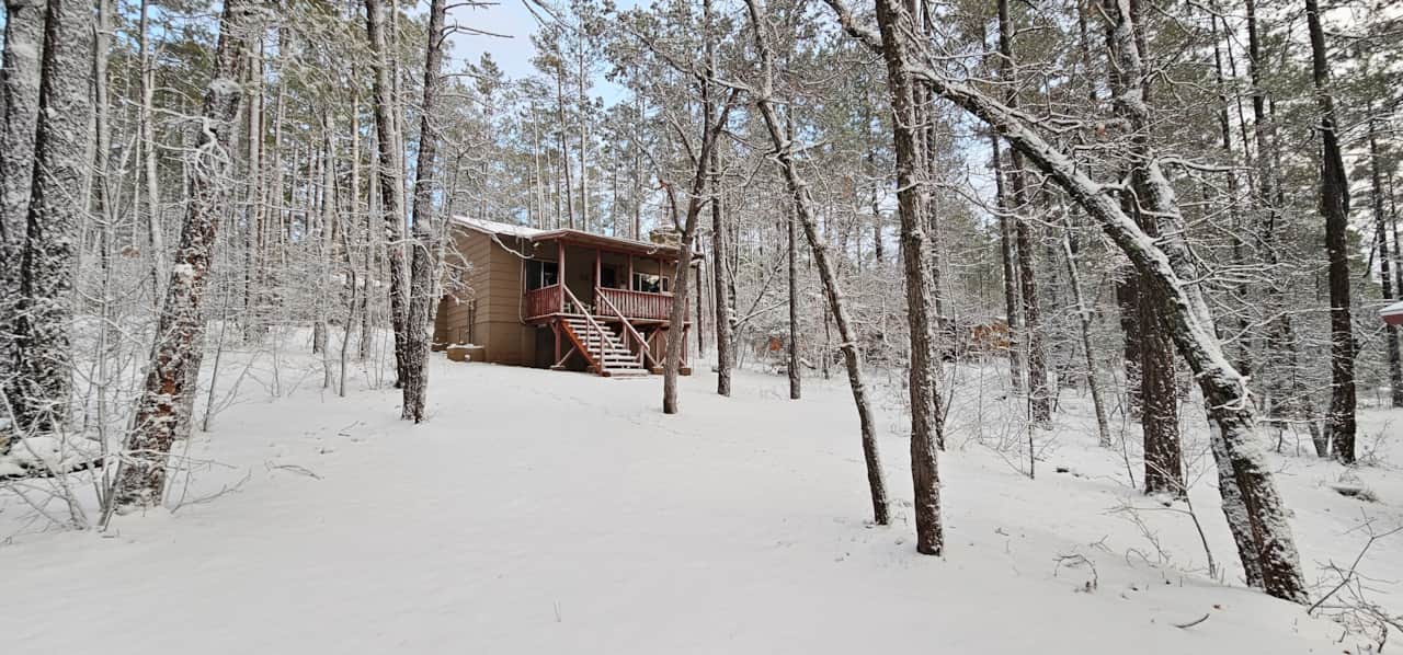 Snowy Cabin 8