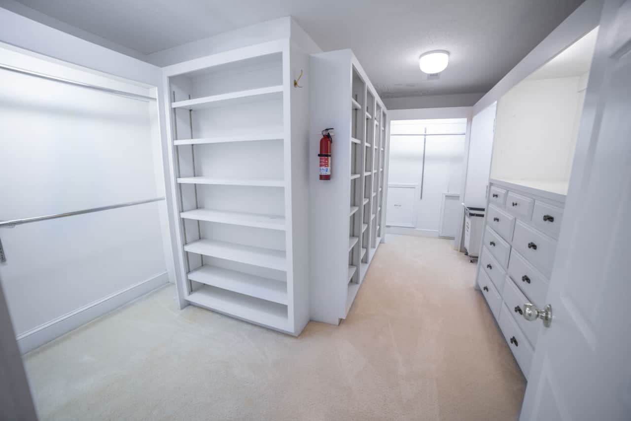 2nd Floor Walk-In Closet