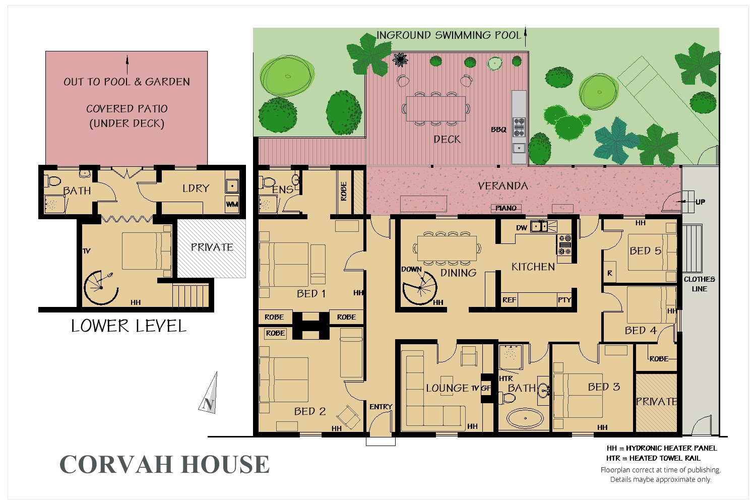 Floor Plan Corvah House