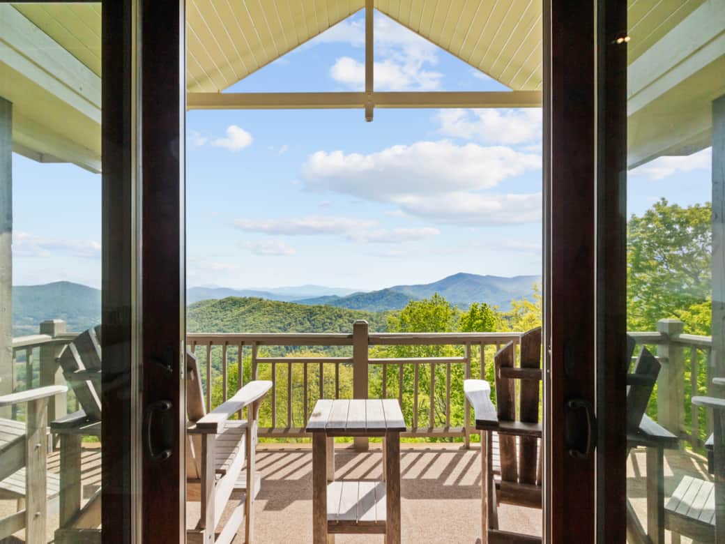 View From Door