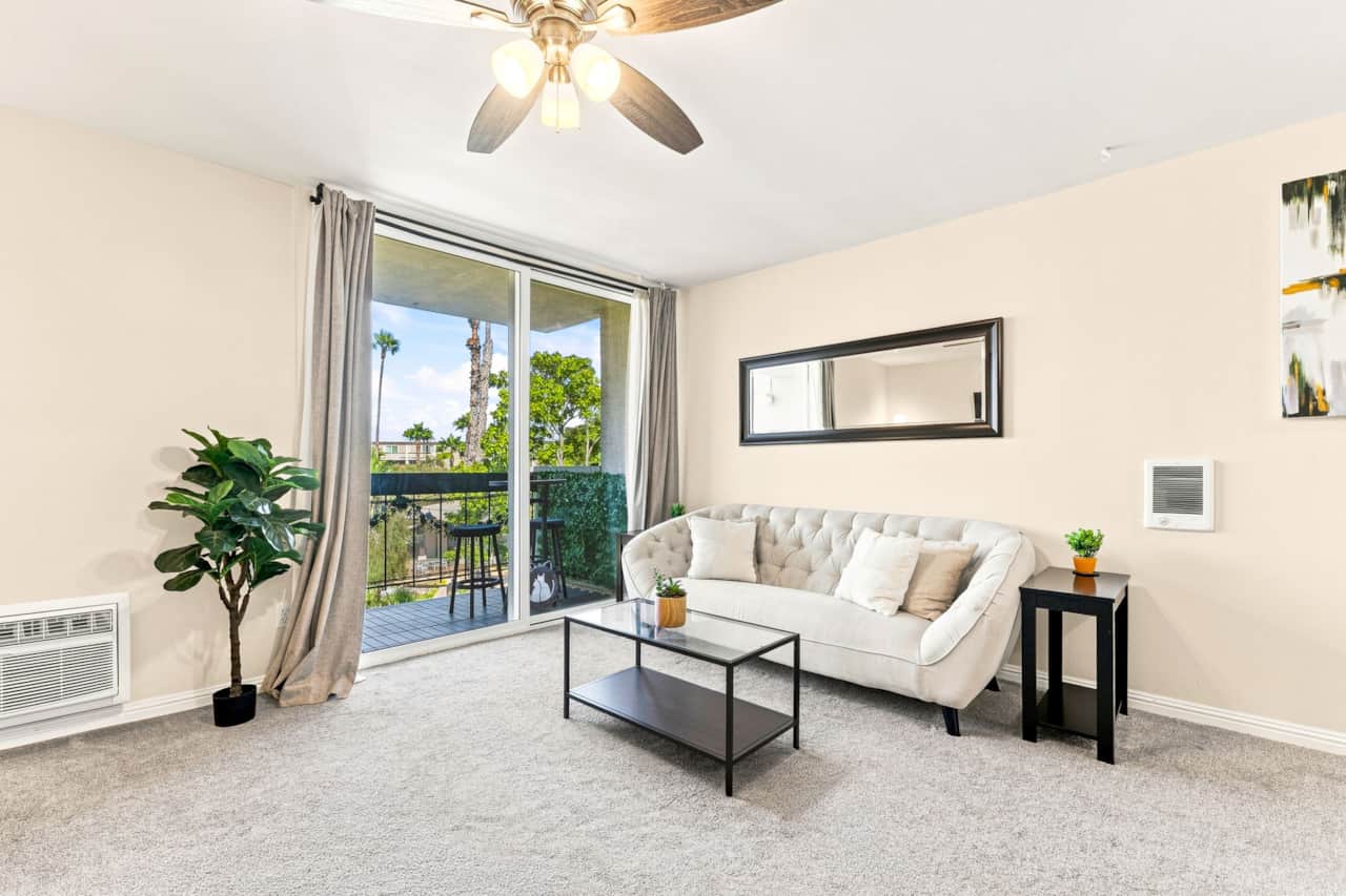 Living Area - Access to Balcony -  Views