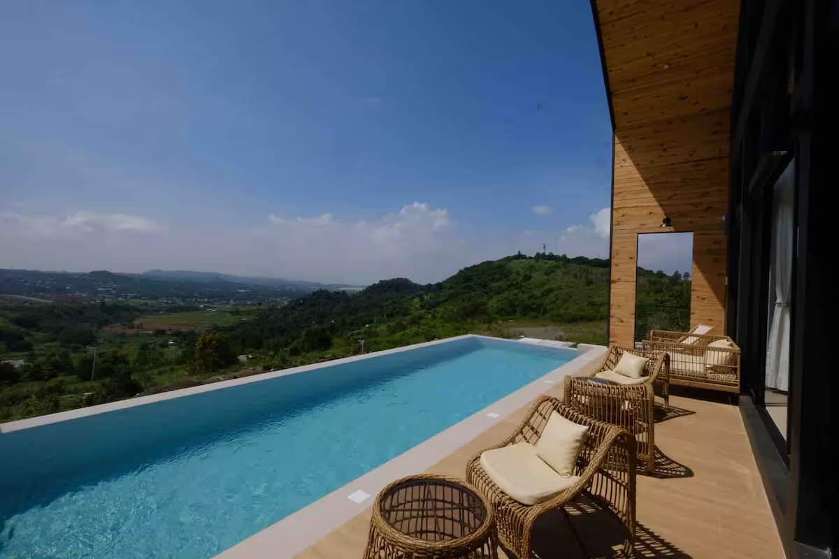 Overlooking Infinity Pool