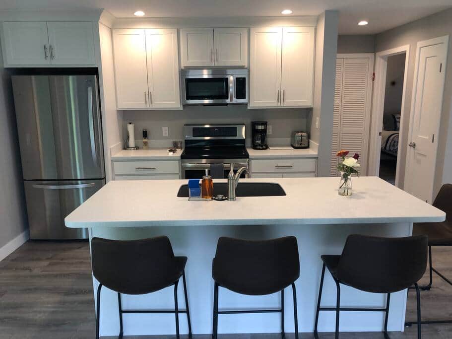 Fully equipped modern kitchen Fully equipped modern kitchen