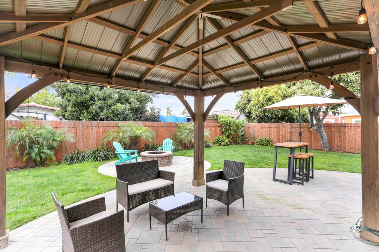 Covered Patio Seating