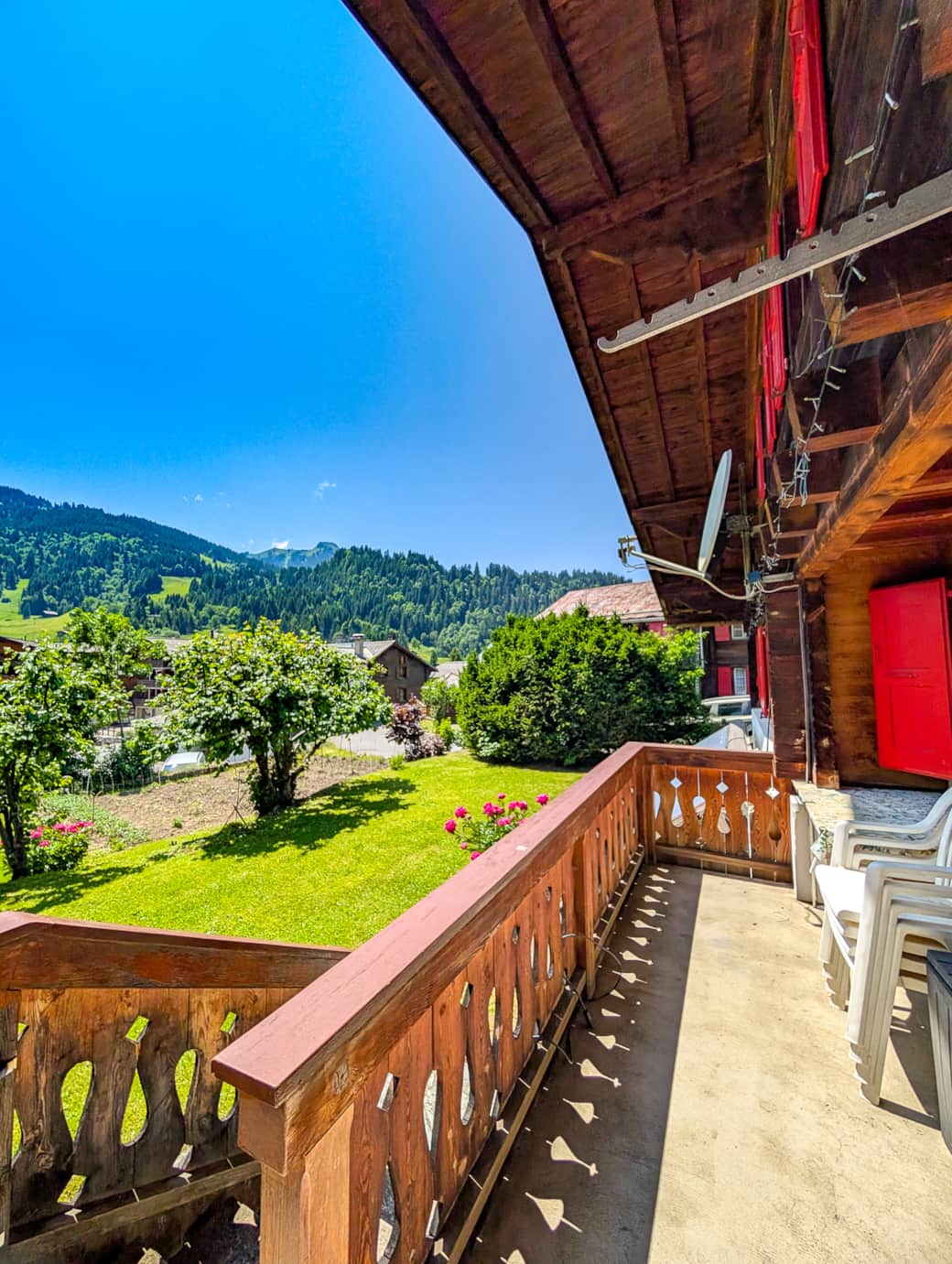 Balcon avec vue dégagée terrasse