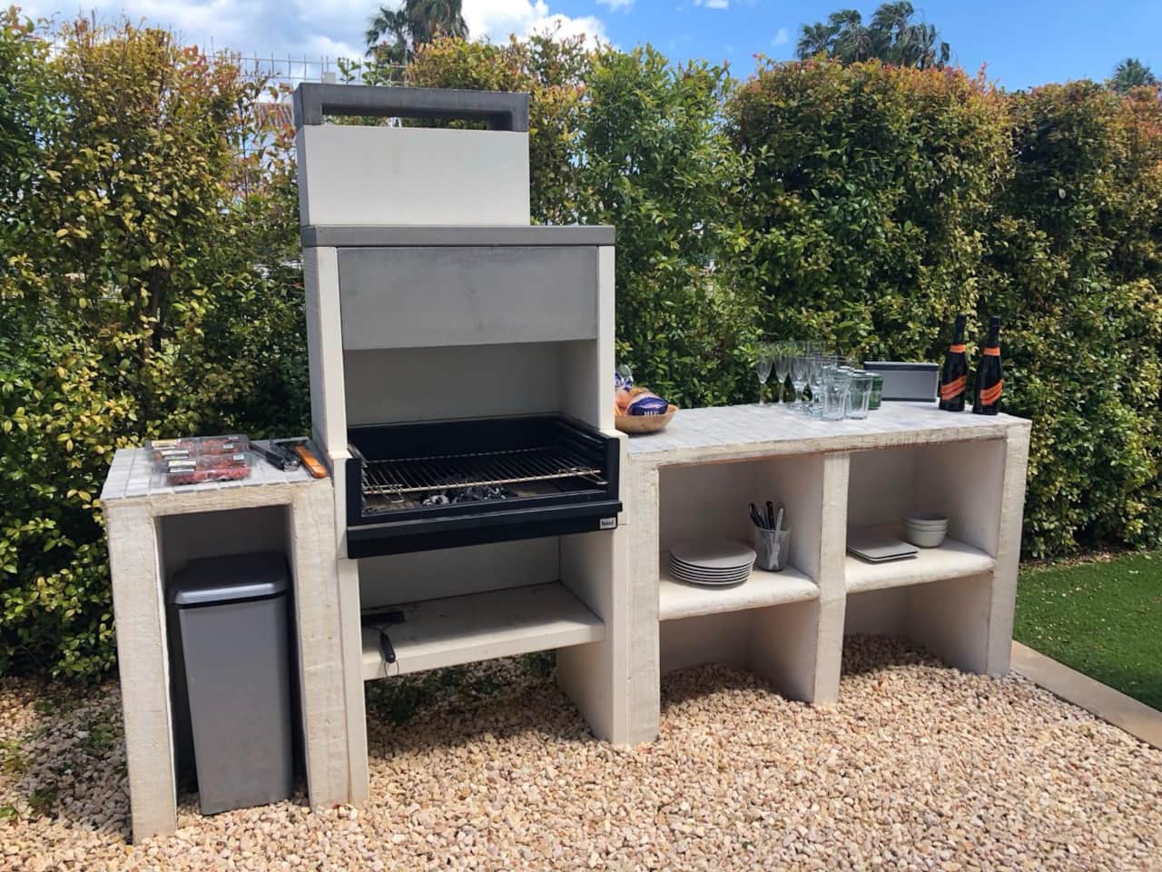BBQ area