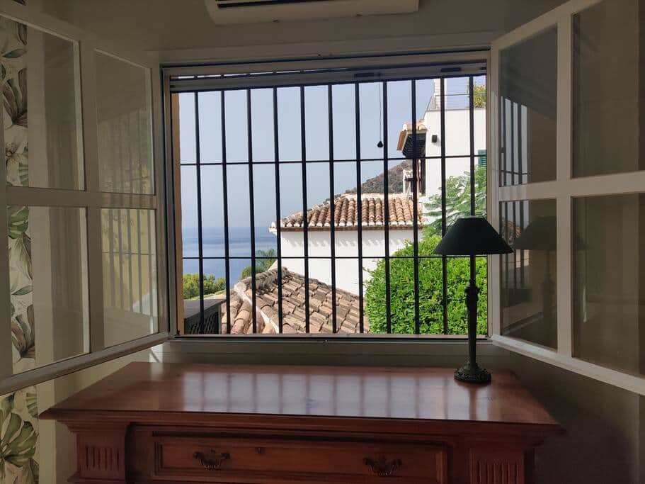 window next to living room