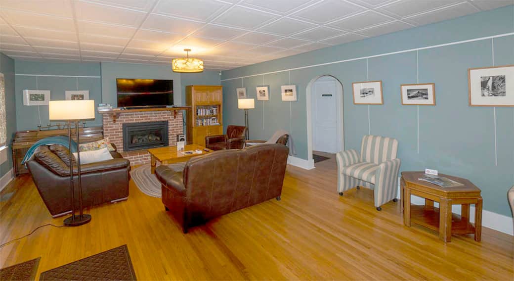 Shared living room space Shared living room space