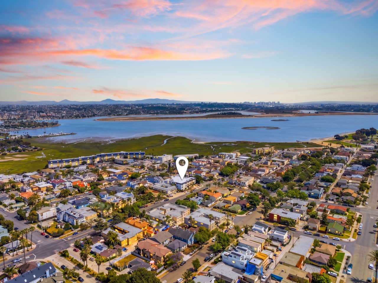 Complex Location - Pacific Beach - Aerial View