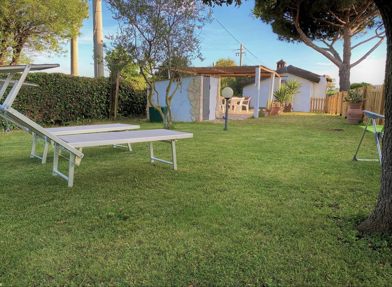 Comodi lettini per godersi il sole