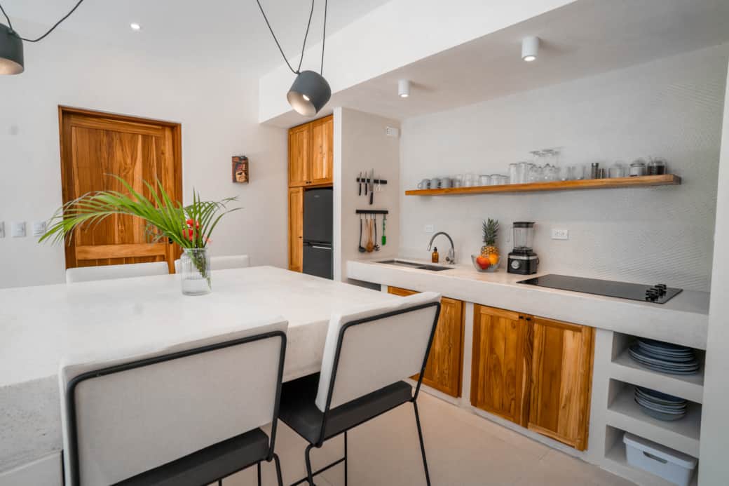 Kitchen and dining space