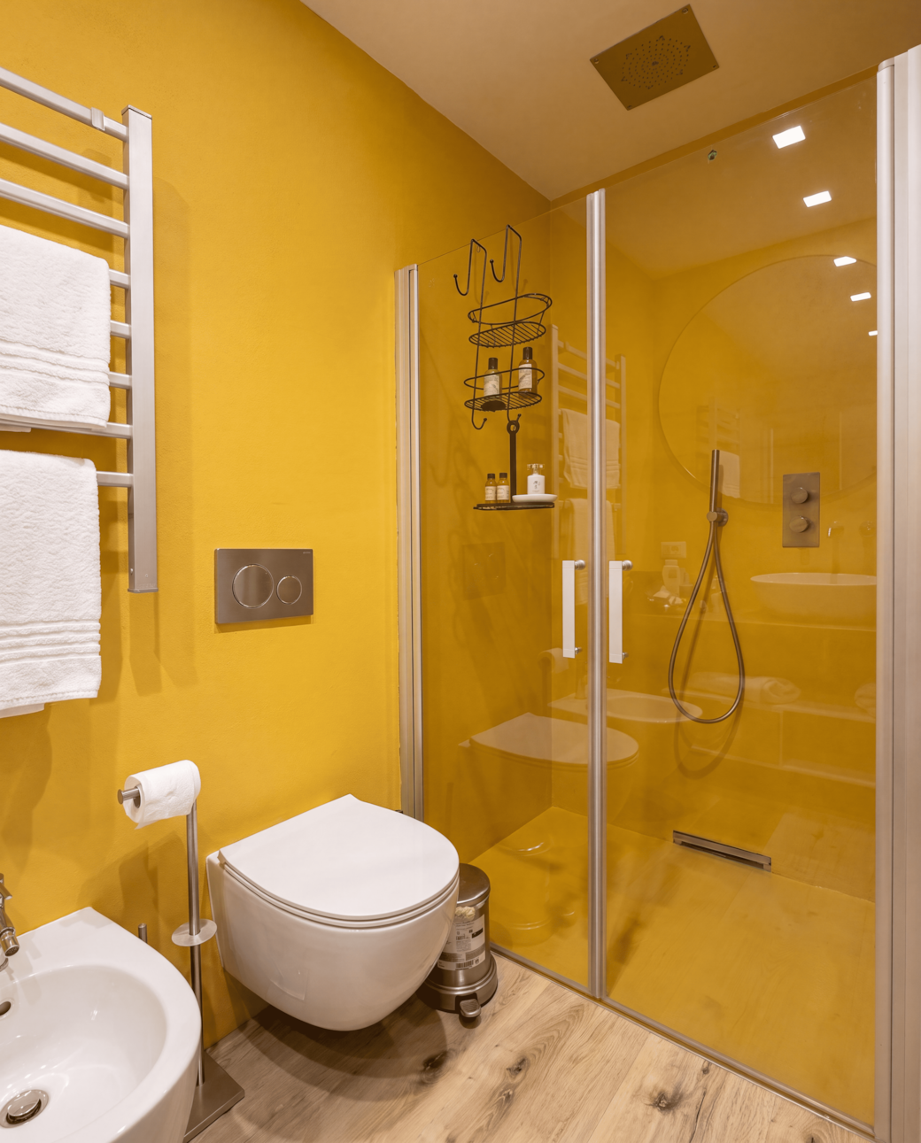 bathroom 3 with rain shower in Casa Mille e una Stella bathroom 3 with rain shower in Casa Mille e una Stella