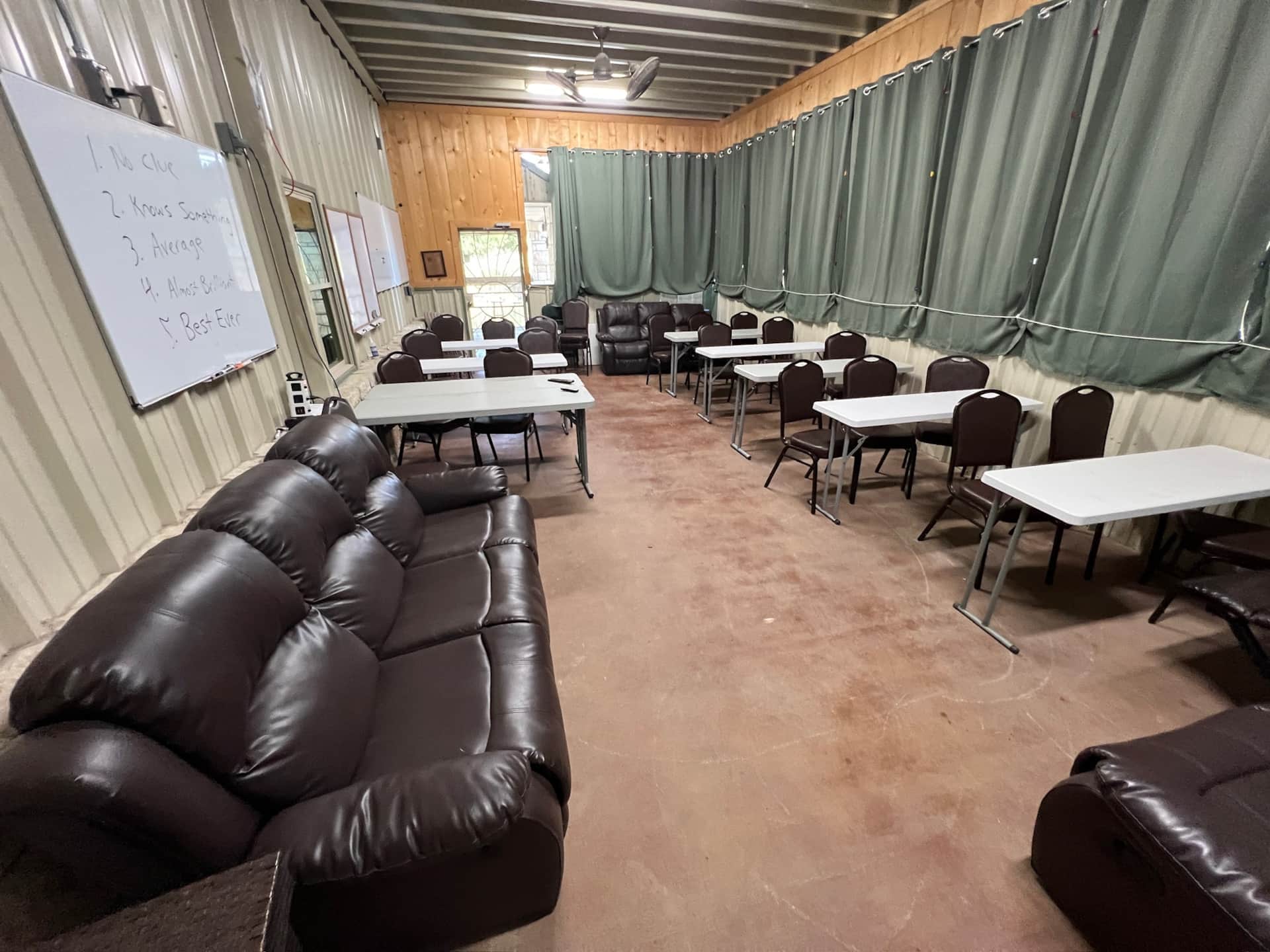 Texas Family Reunions Lake Godstone Multipurpose Classroom