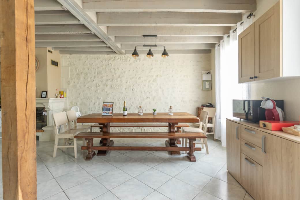 Salle à manger gros groupe cousinade, EVJ EVJF weed-end familial