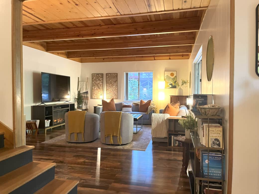 Open living room