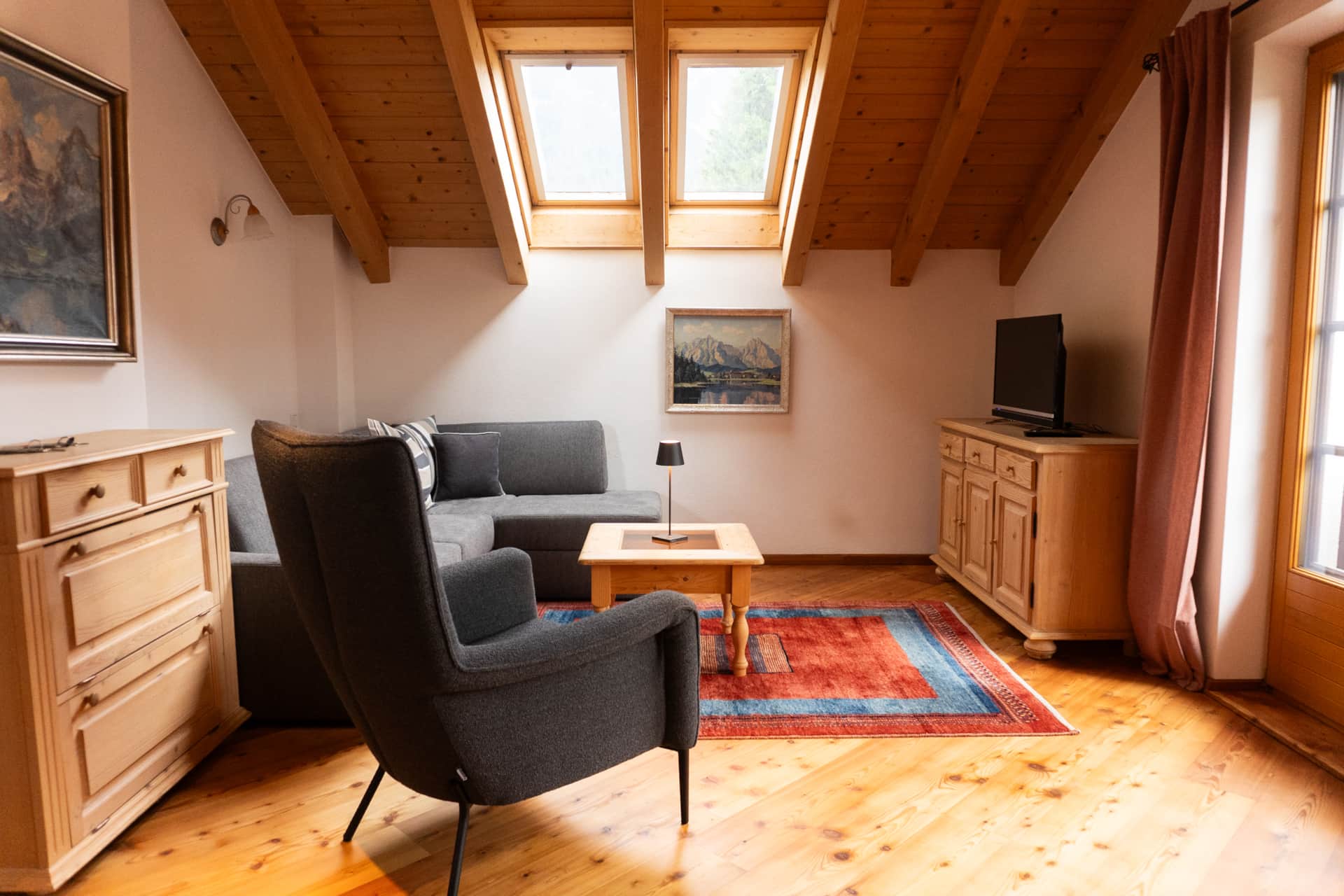 Wohnzimmer Apartment Edelweiß