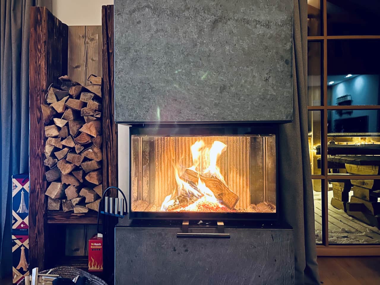 Unser Kamin