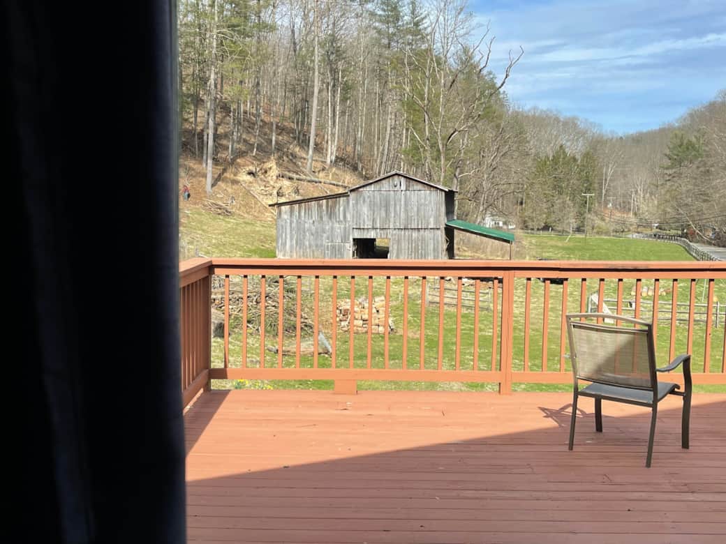 Deck from Apartment