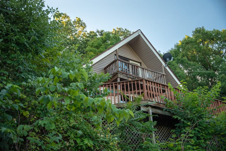 Step out onto your private deck from the master to breathtaking mountain views.