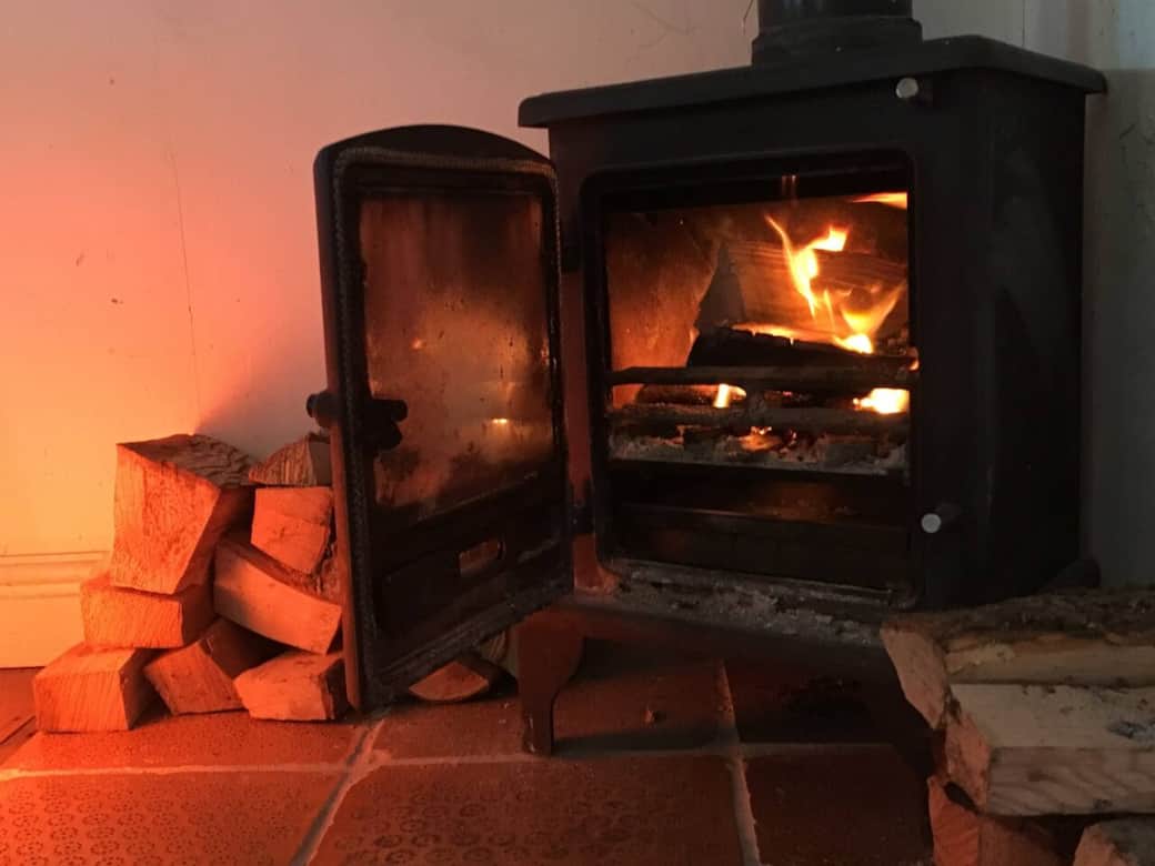Cosy up to open fire ... you bring the book, we'll supply the wood. Cosy up to open fire ... you bring the book, we'll supply the wood.