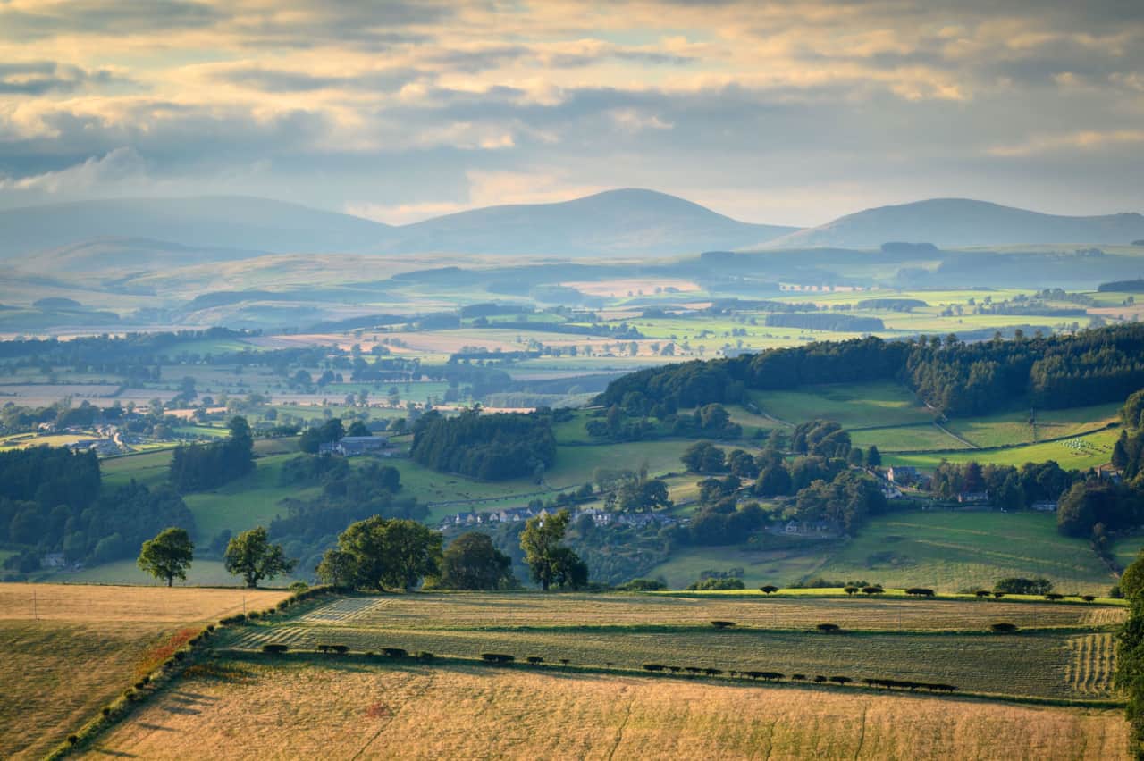 Simonside Landscape, Northumberland