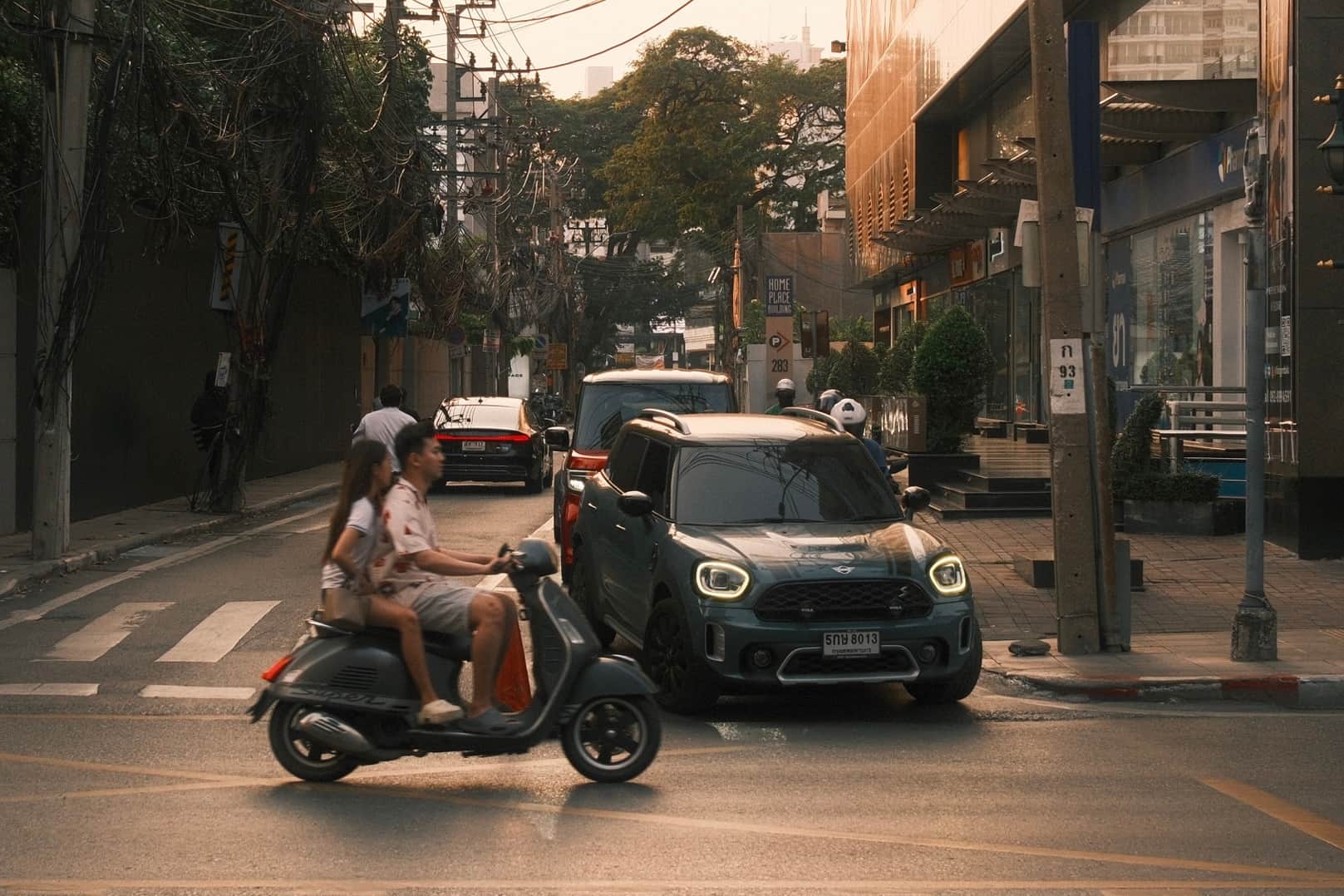 Where the city slows just enough