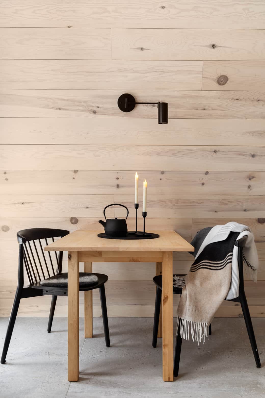 Repas tranquilles pour deux, ambiance aux chandelles. Crédit photo : @foundmythrill