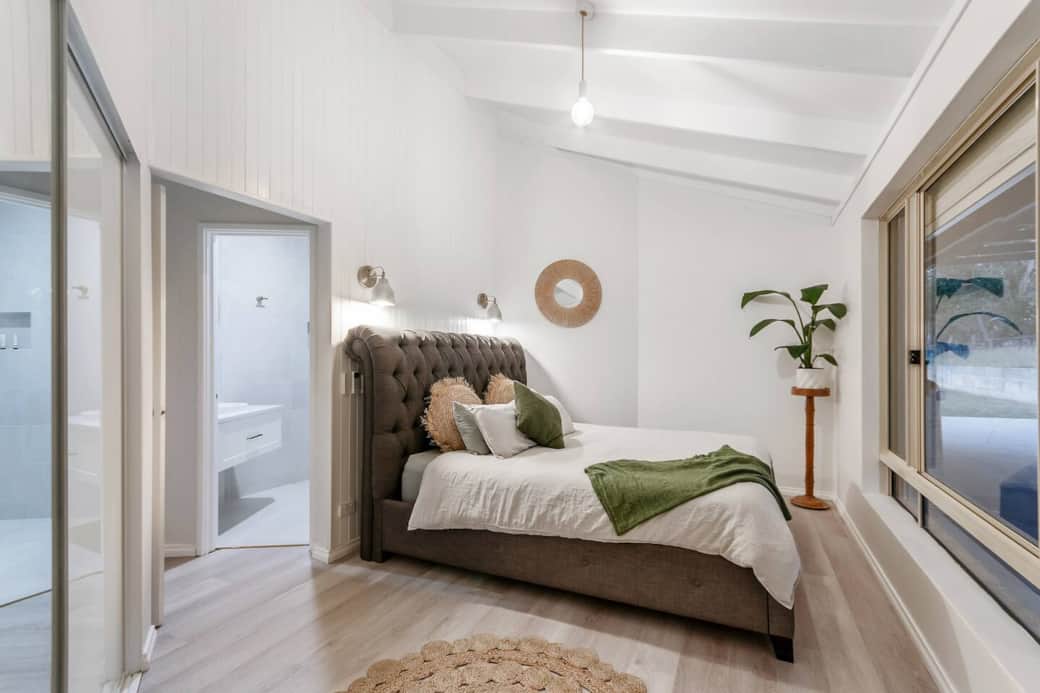 King master bedroom with private ensuite