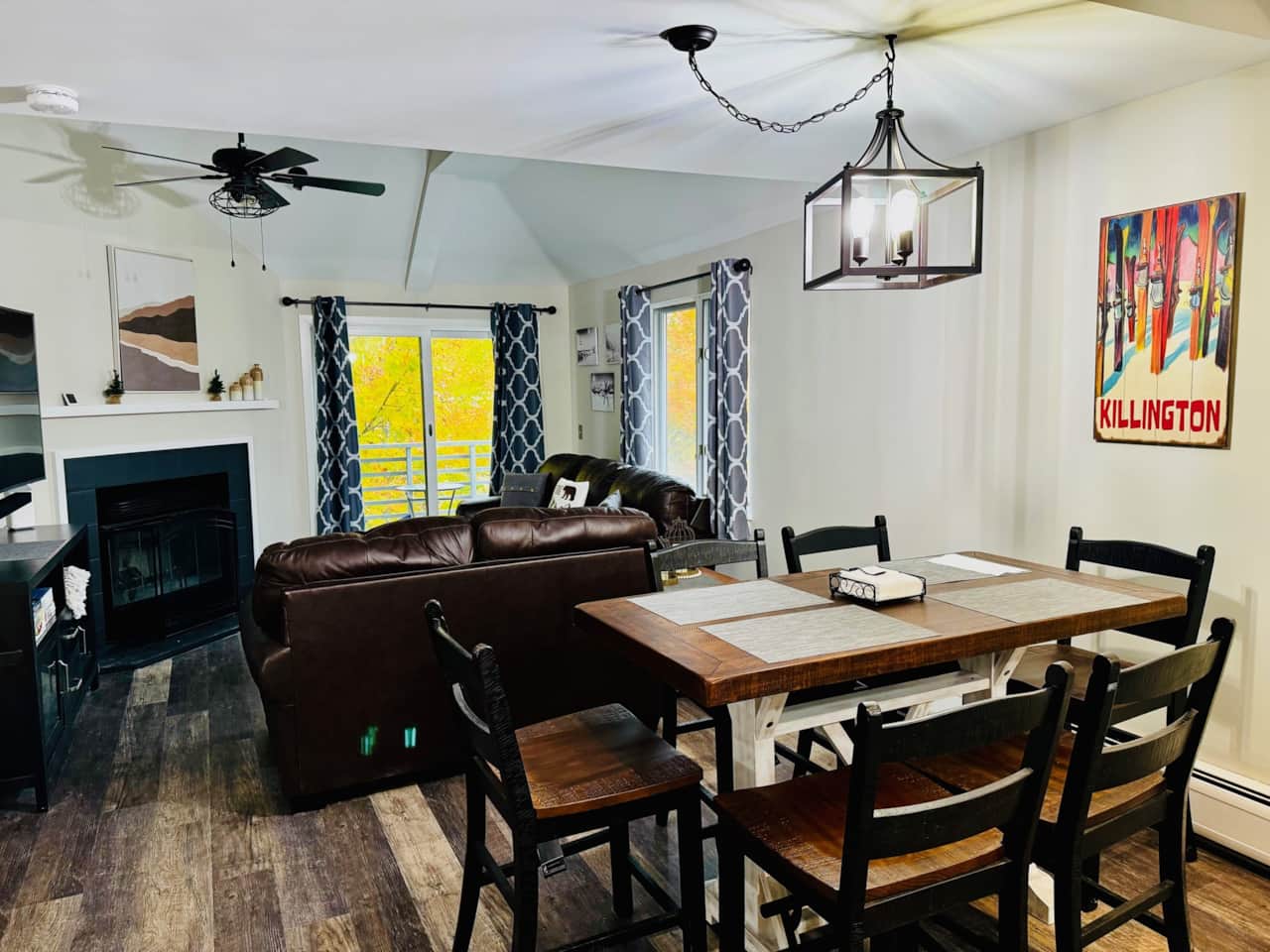 Living and dining room